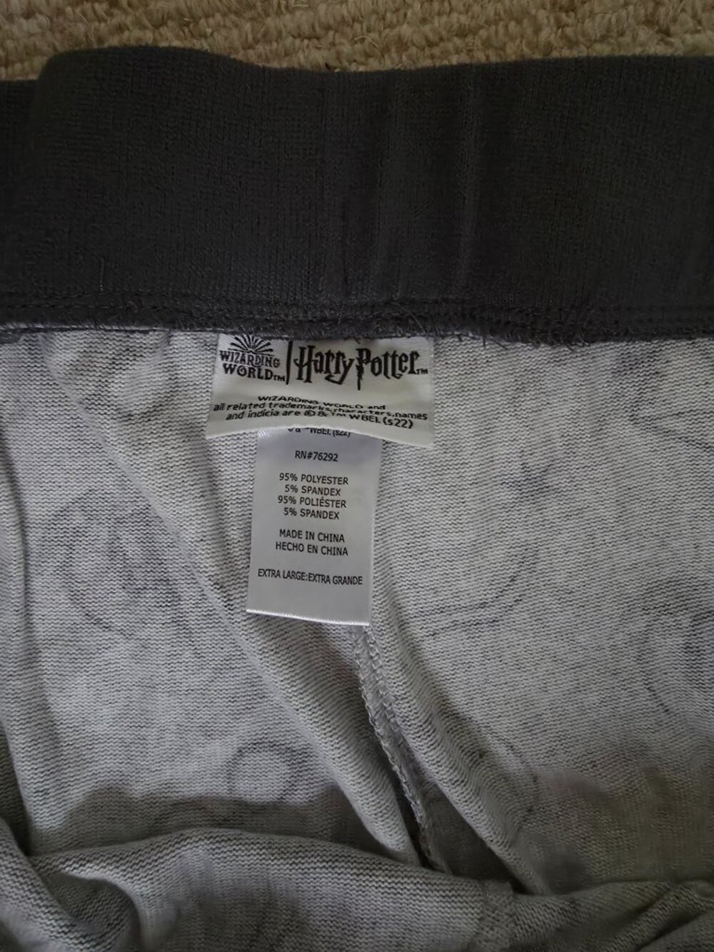 Harry Potter Pajamas - Picture 2 of 3